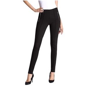 NEW Women’s Slim Fit Pull-on Pants with Zippers